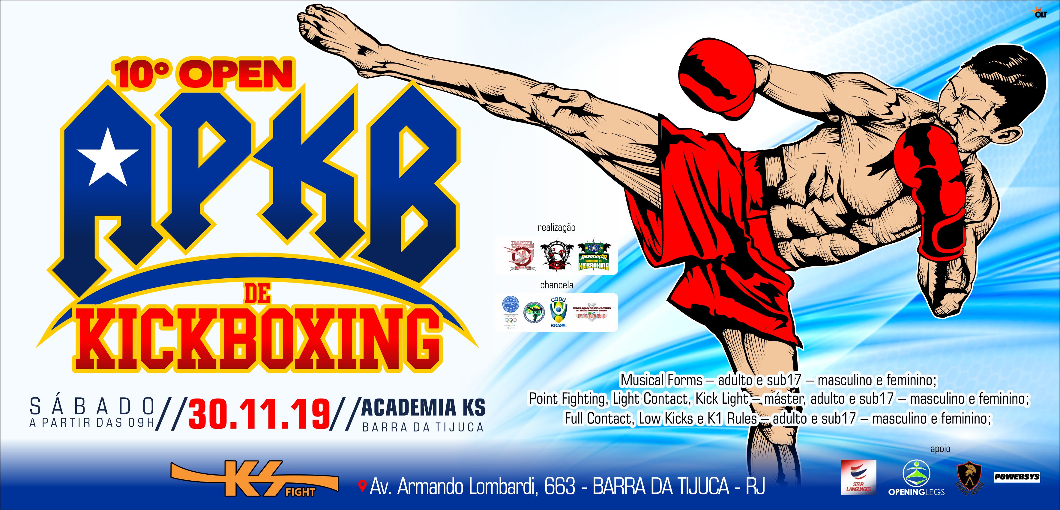 10º Open APKB de Kickboxing 2019