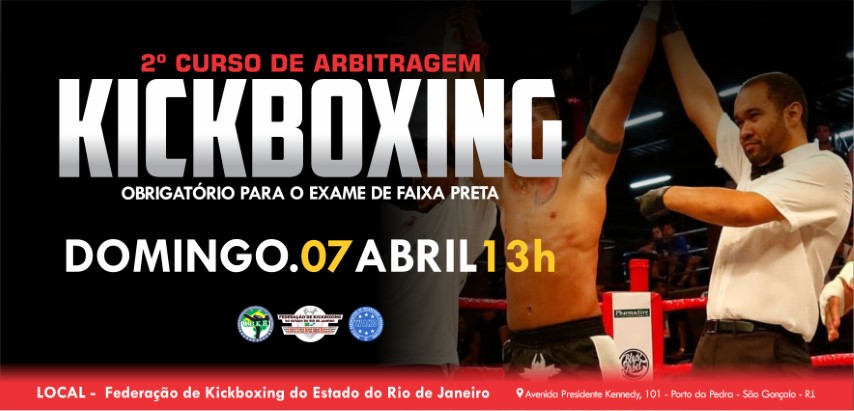 2º Curso de Árbitro de Kickboxing 2019