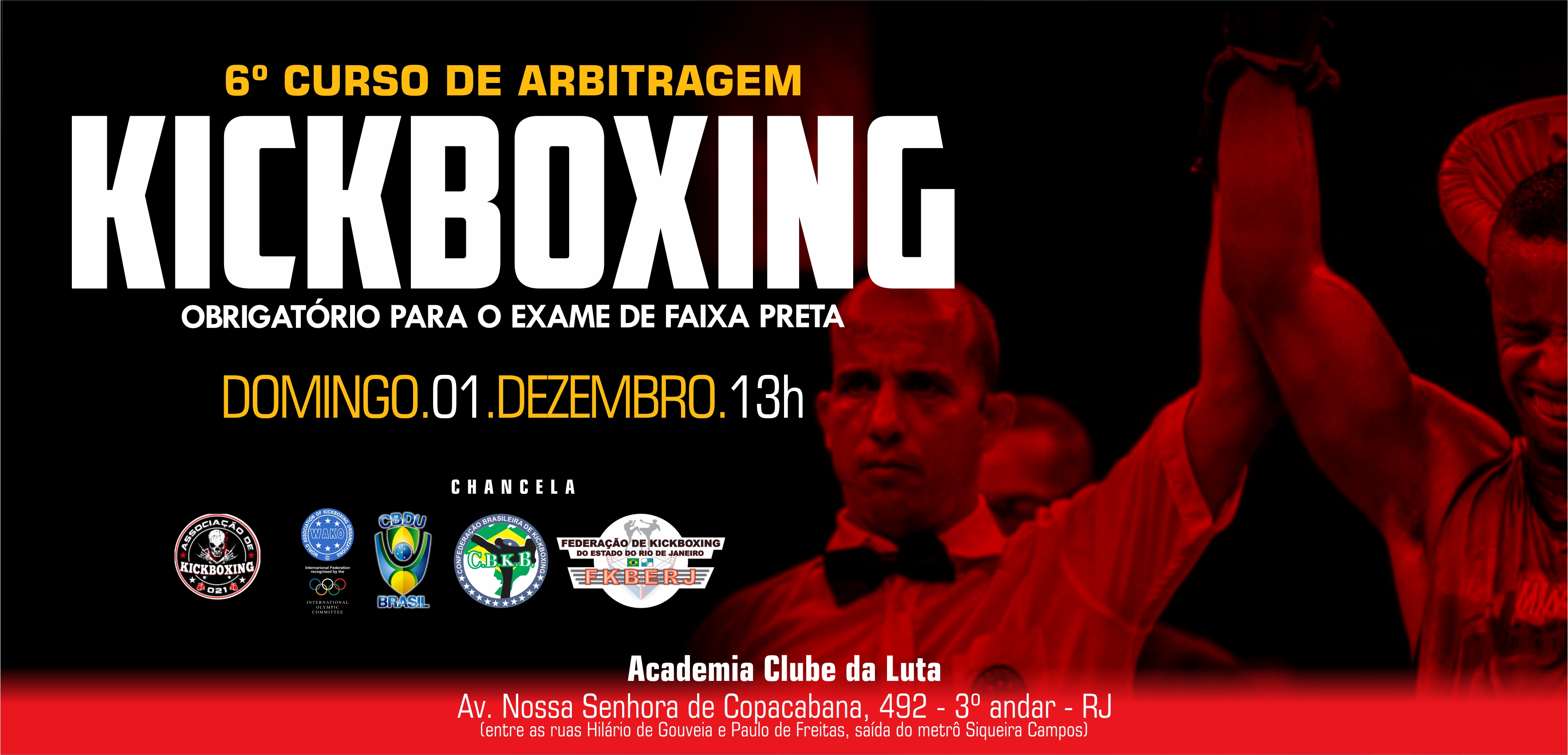 6º Curso de Arbitragem para Kickboxing 2019