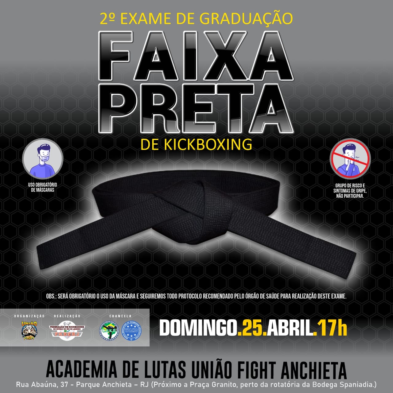 2º Exame de Faixa Preta de Kickboxing 2021