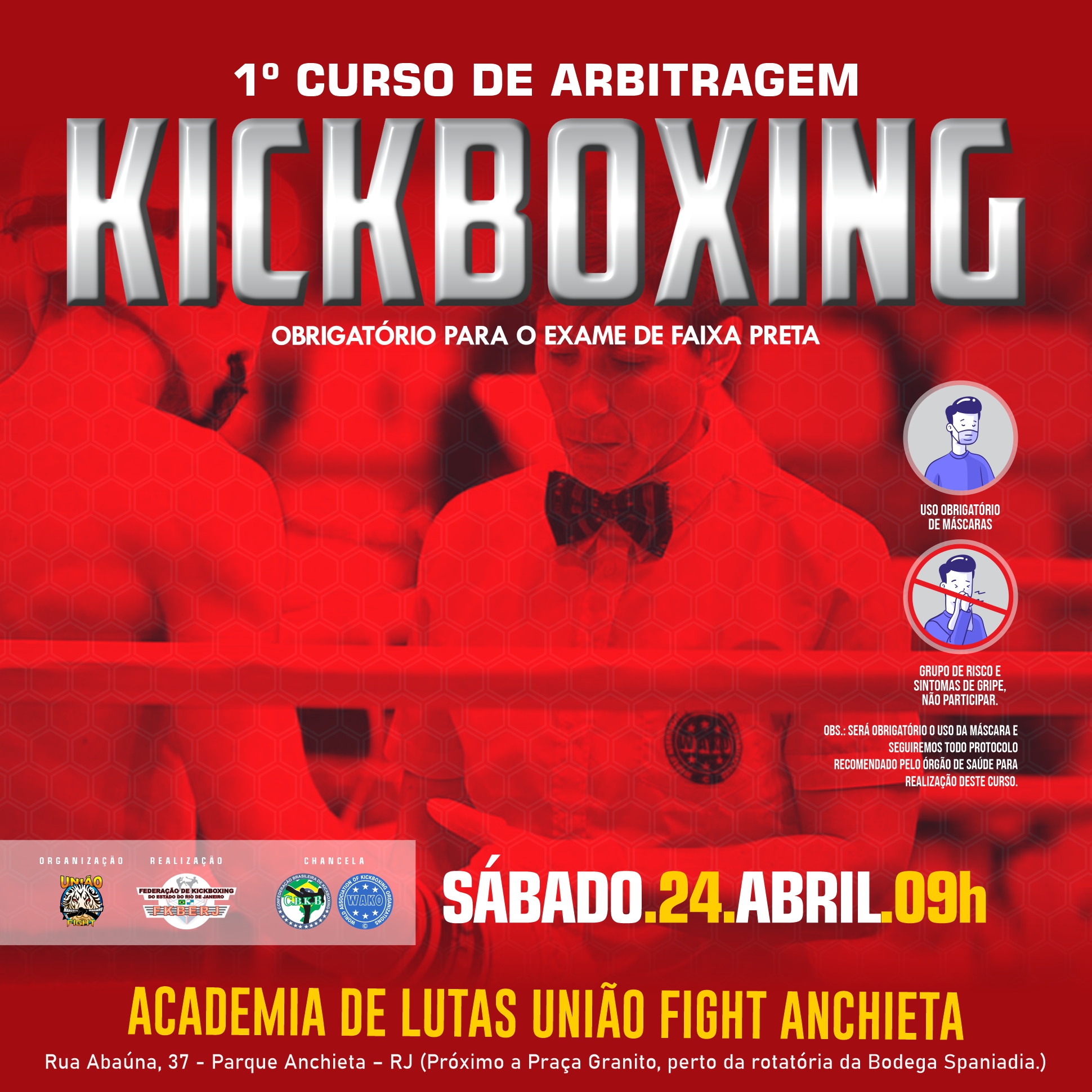 1º Curso de Arbitragem para Kickboxing 2021