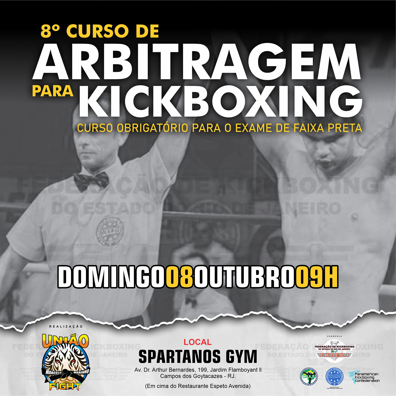 8º Curso de Arbitragem para Kickboxing 2023