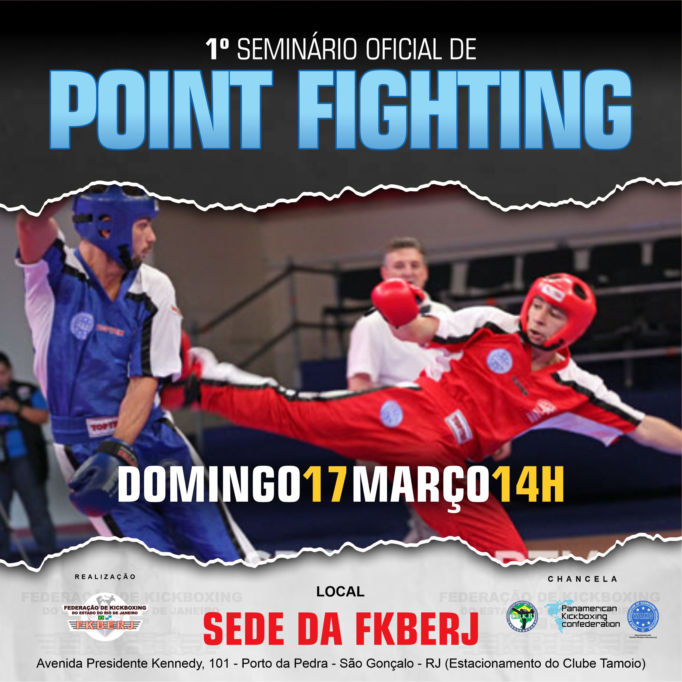 1º Seminário Oficial de Point Fighting 2024