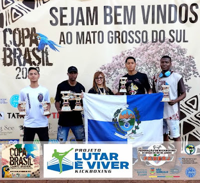 Leia mais sobre o artigo Atletas do Projeto Lutar é Viver são destaque na Copa Brasil de Kickboxing 2023, no Mato Grosso do Sul